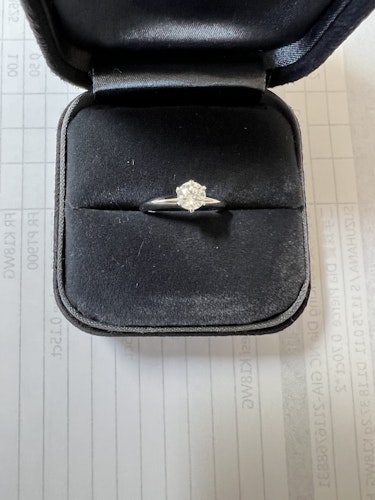 ダイヤモンドリング(指輪) pt900 0.5ct