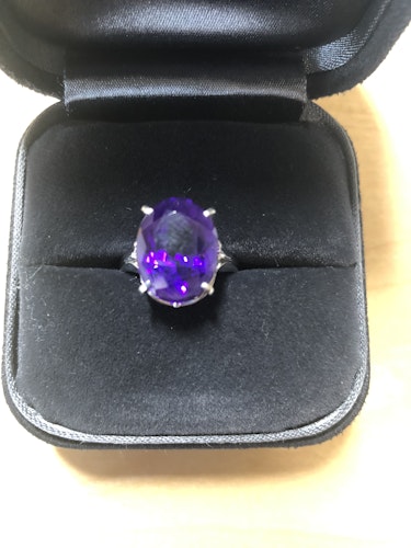 アメジストリング(指輪)  5ct