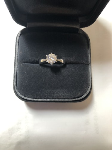 ダイヤモンドリング(指輪) pt900 0.5ct