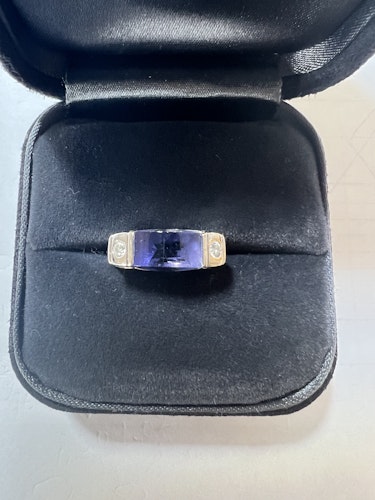 トルマリンリング(指輪) pt900