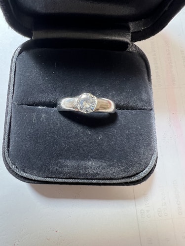 ダイヤモンドリング(指輪) pt900 0.5ct