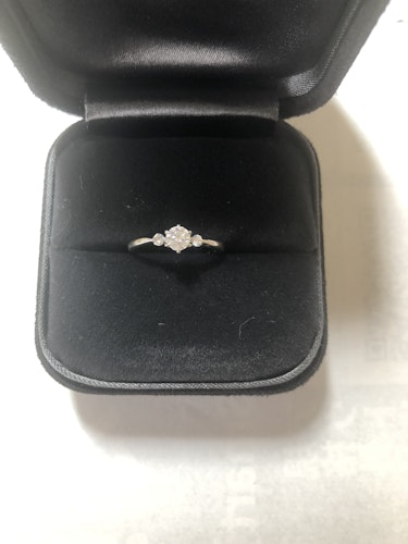 ダイヤモンドリング(指輪) pt900 0.3ct