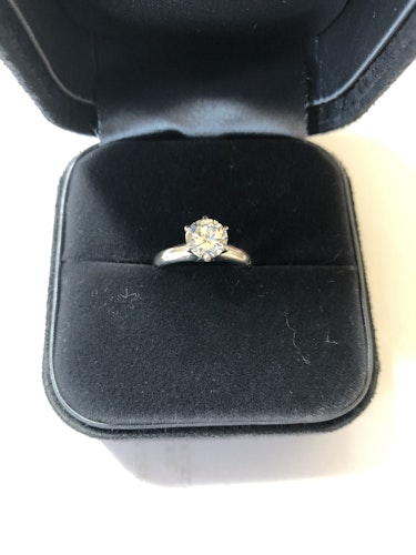 ダイヤモンドリング(指輪) PT900 1ct