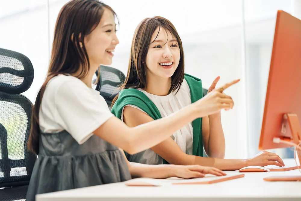 会社の「空気感」を自由自在に表現できるのイメージ