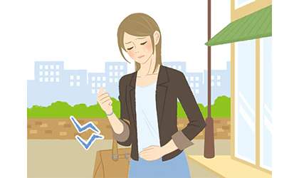 生理痛（月経痛）のときのつらい症状