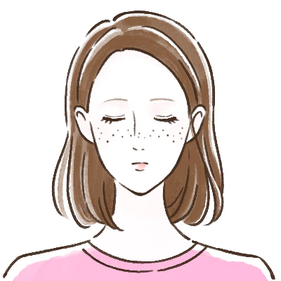 そばかす(雀卵斑)のイメージ
