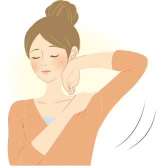 首まわりの体操