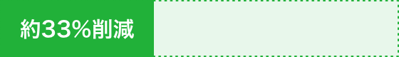 約33%削減