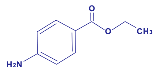 アミノ安息香酸エチルの化学式