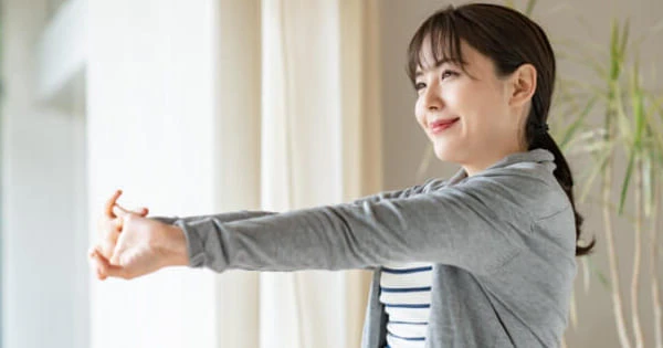 体調が回復した女性のイメージ