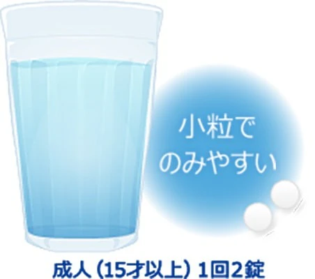 小粒で飲みやすい