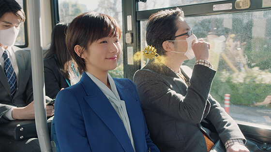 TV-CM『動じない私』篇シーンイメージ1