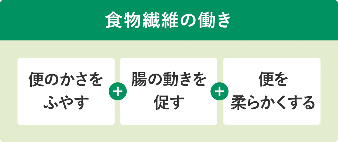 食物繊維の働き