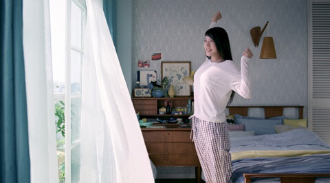 新TV-CM　「つらくない人VSつらい人」篇シーン2