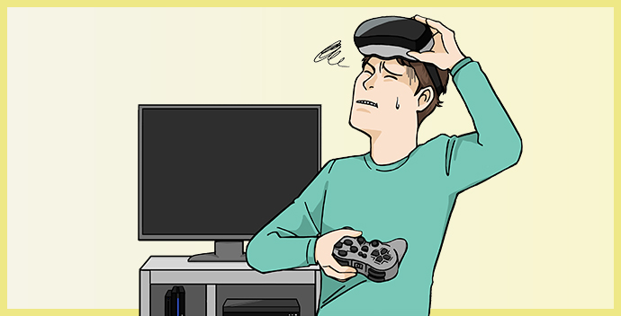 3Dのゲームや映画が引き起こす画面酔い