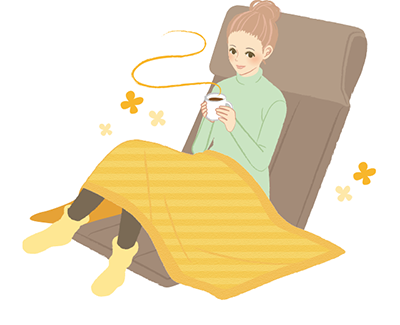 飲み物はなるべく温かいものを