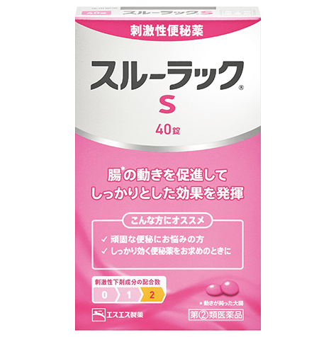 スルーラックSのパッケージ画像