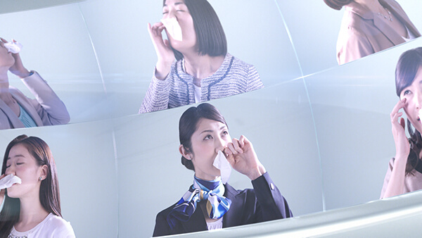 新TV-CM「鼻炎先進ラボ」篇シーン5