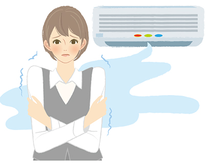 冷えによる血行不良