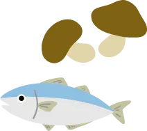 ビタミンDはきのこ類や魚介類に多く含まれています
