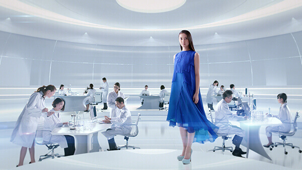 新TV-CM「鼻炎先進ラボ」篇シーン3