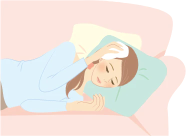 痛む部分を冷やす