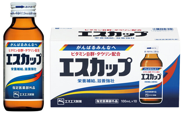 栄養ドリンク剤「エスカップ」の本体・パッケージ画像