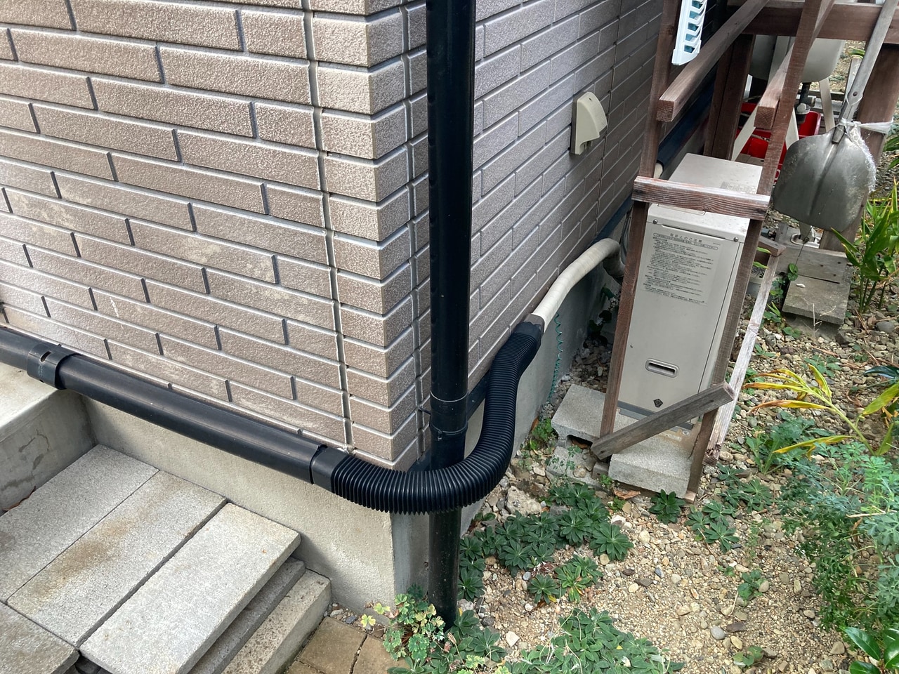 外壁塗装・雨樋塗装 Before