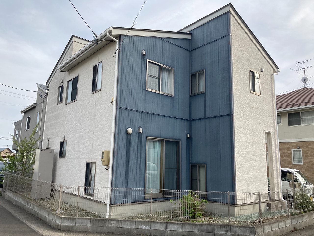 屋根外壁塗装工事 Before