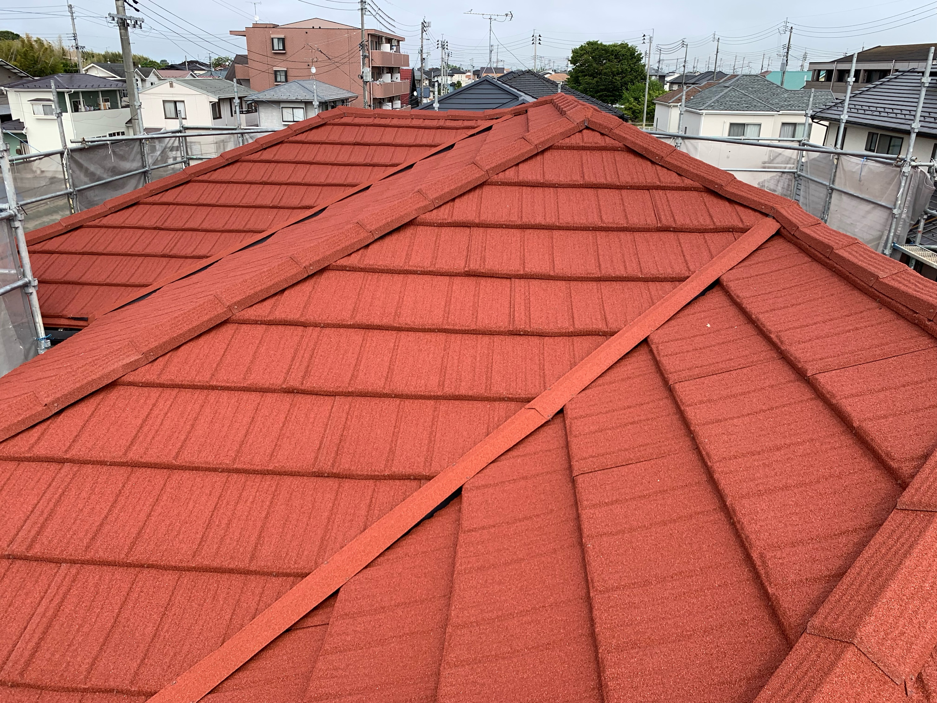 屋根カバー仕上がり After