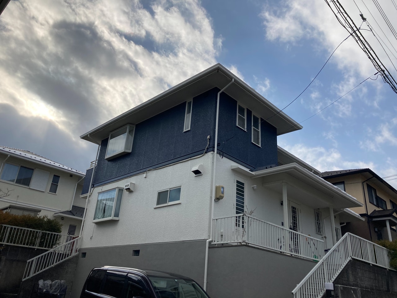 屋根外壁塗装工事 After