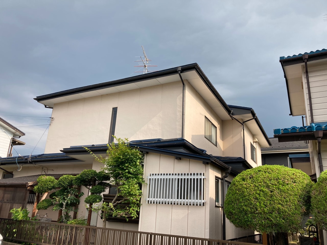 屋根外壁塗装工事 Before