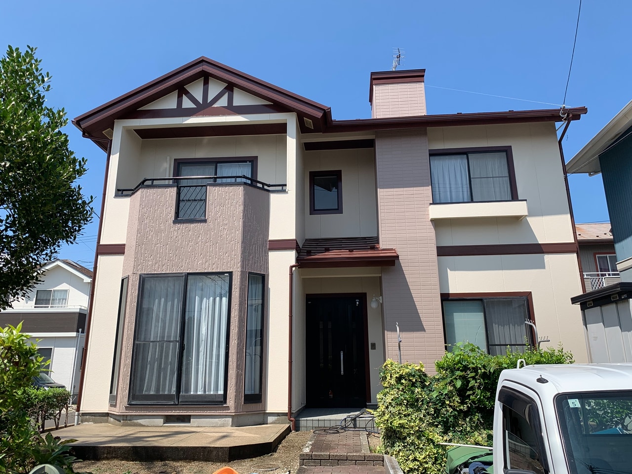 屋根外壁塗装工事 After