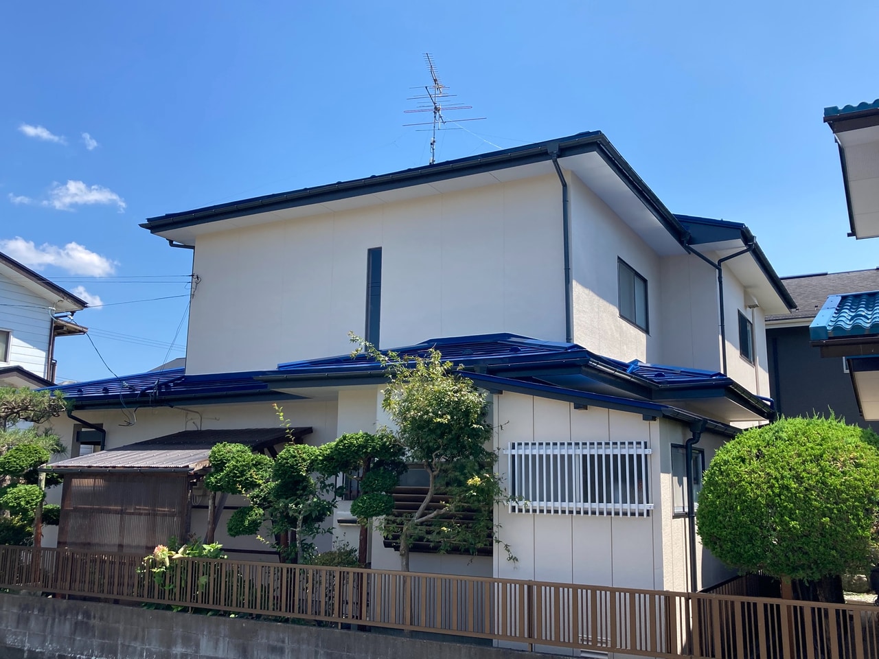 屋根外壁塗装工事 After