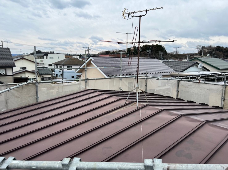 屋根葺き替え工事 Before