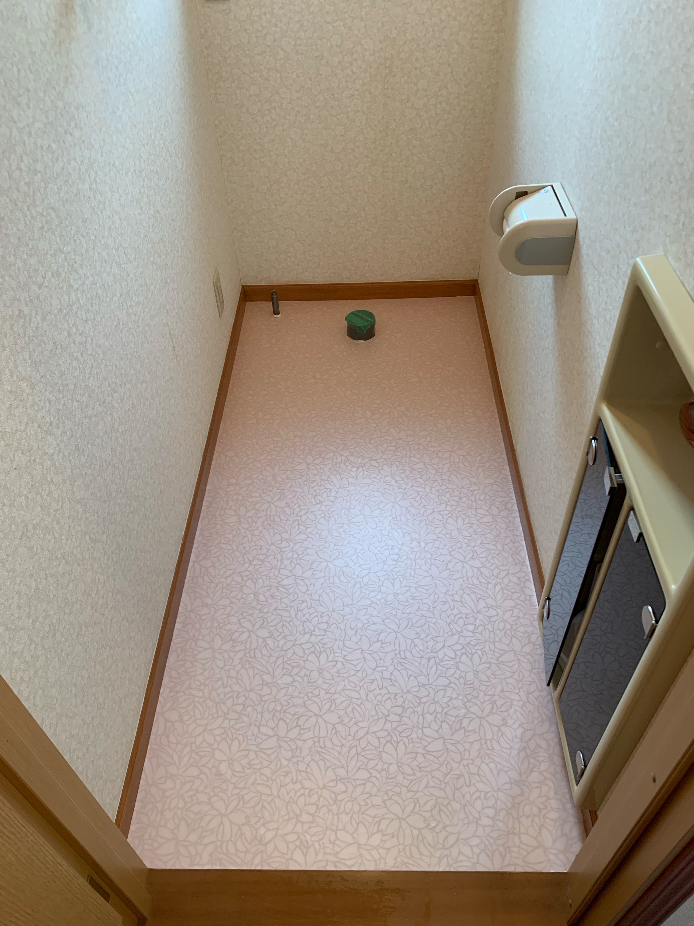 トイレ床の張り替え After