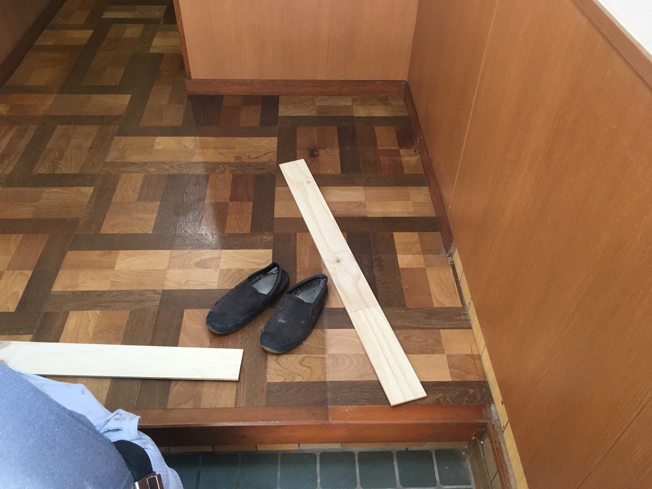 フロア貼り換え工事 Before