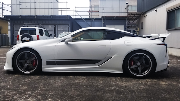 LEXUS LC500 Stripe Decals