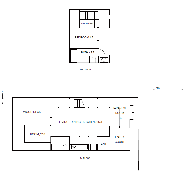 A Kyoto Machiya in Murasakino, Kyoto, set to be revitalized while retaining its iconic round window [Scheduled for Renovation Completion in November 2026] floor plan