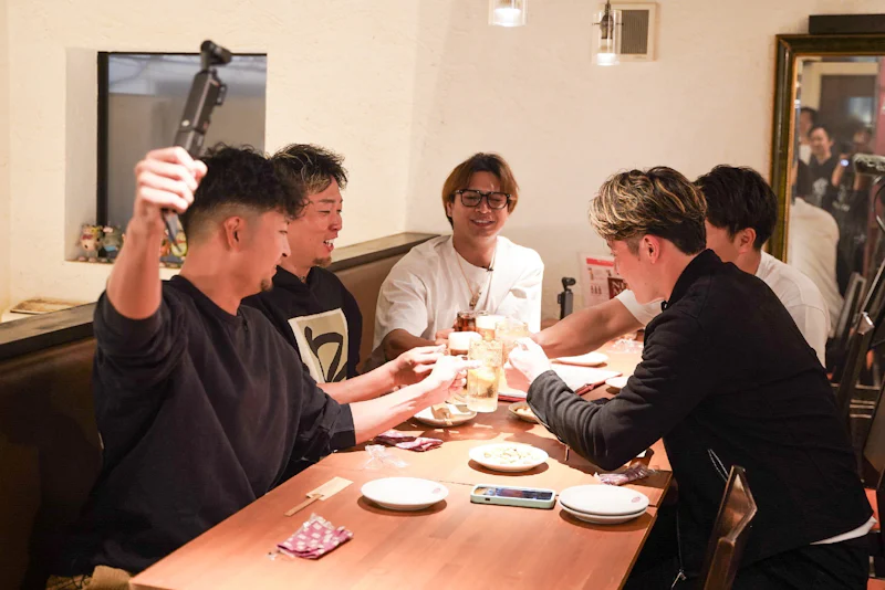 座談会収録中の様子。