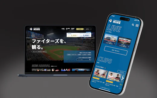 クラブ自らの手によって"INSIDE"から選手とチームの姿をお届けする試みをサポート