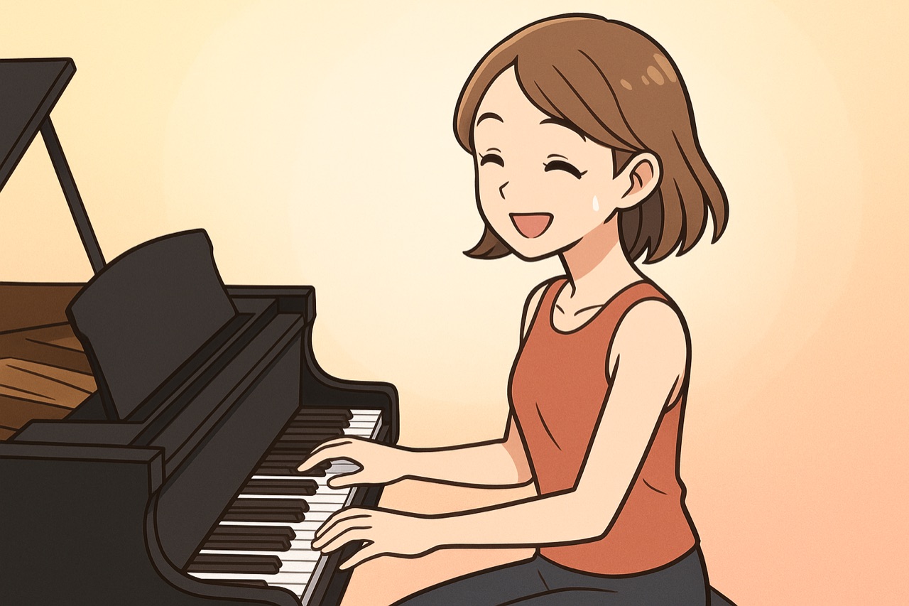 ピアノ練習はダイエットになる?のアイキャッチ画像