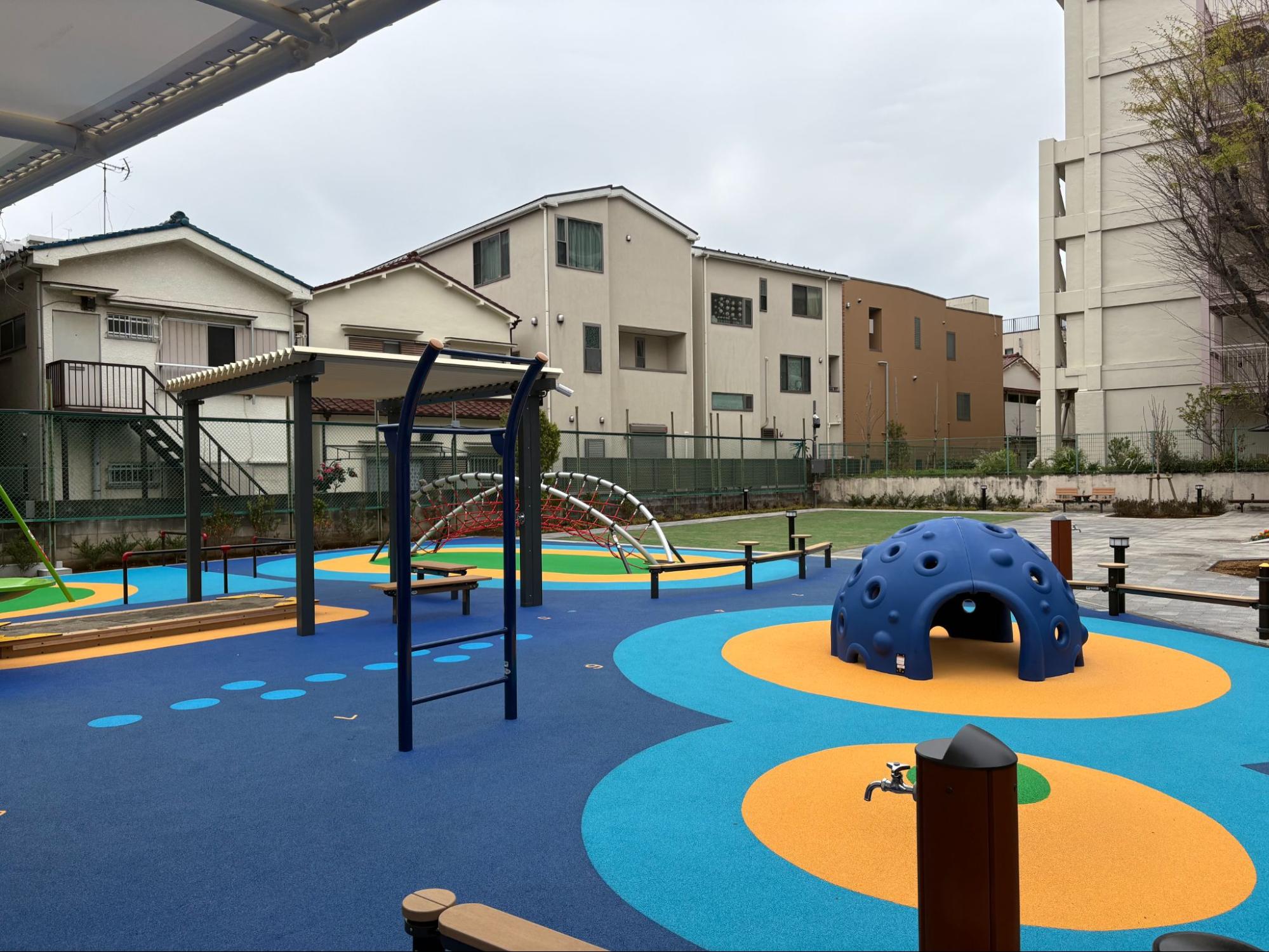 公園改良工事（九号通り公園）が竣工いたしました！ | 中田造園株式