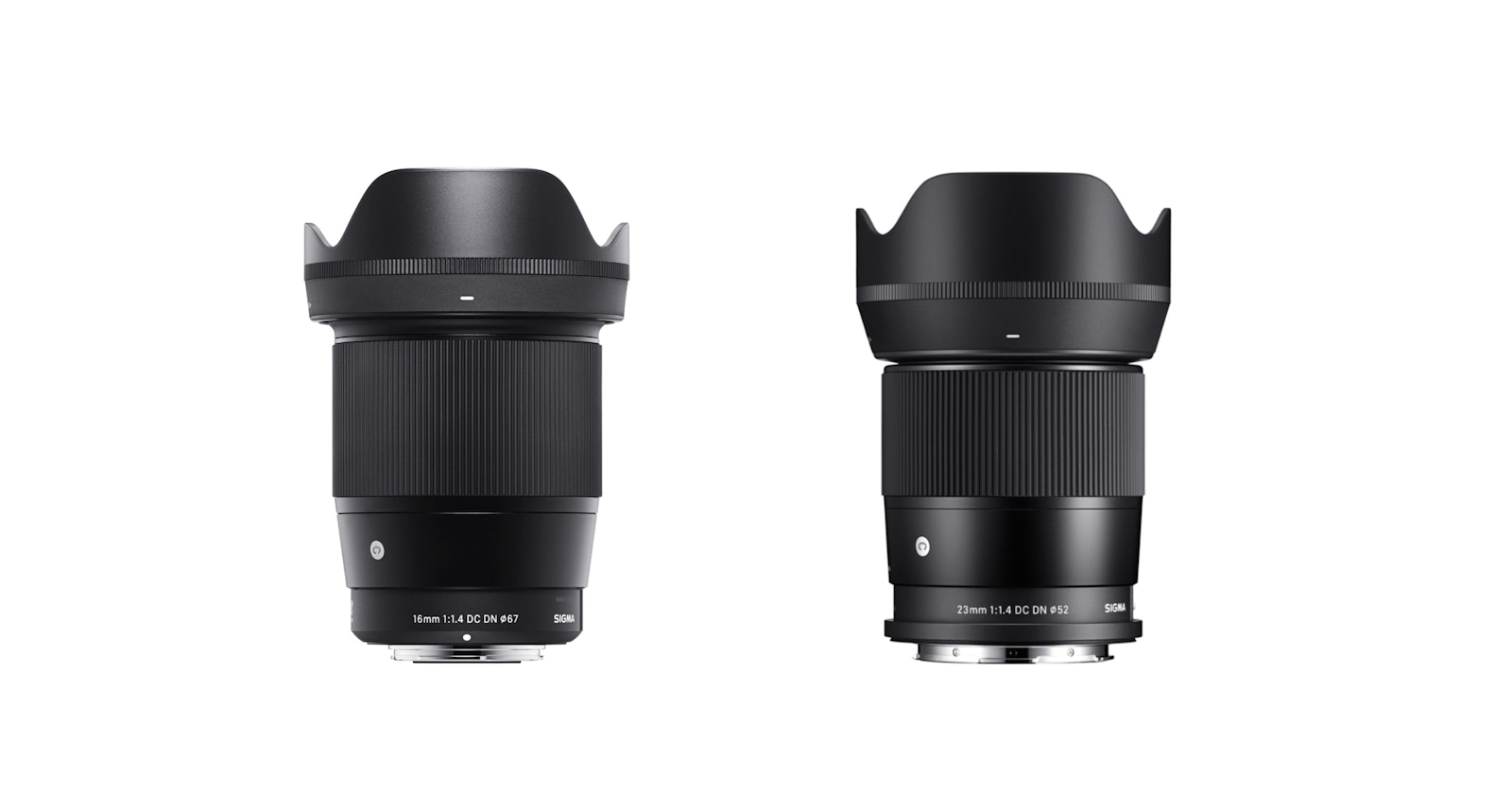 キヤノンRFマウント対応「16mm F1.4」「23mm F1.4」を発売 | シグマ