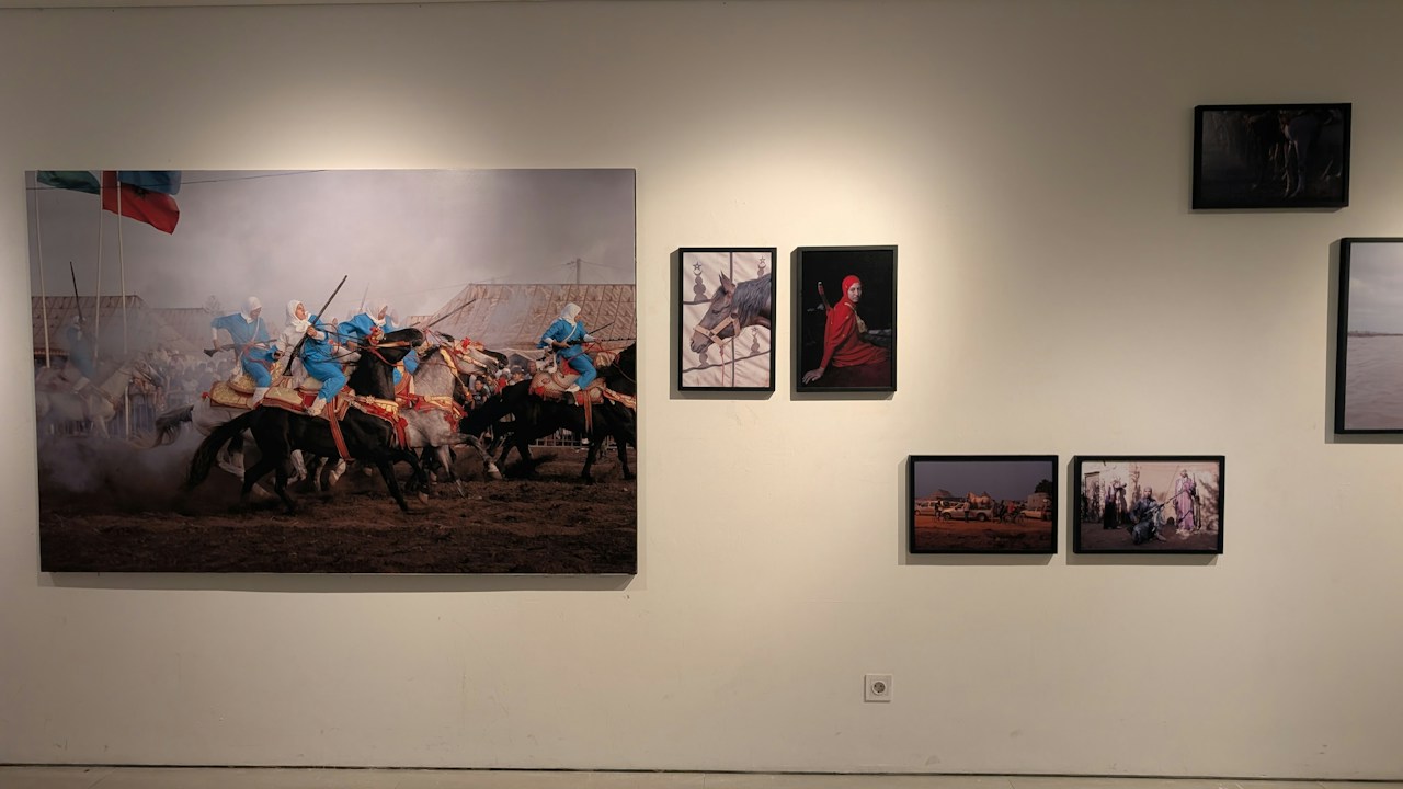Chantal Pinzi『Farīsāt: Gunpowder’s Daughters』の展示風景