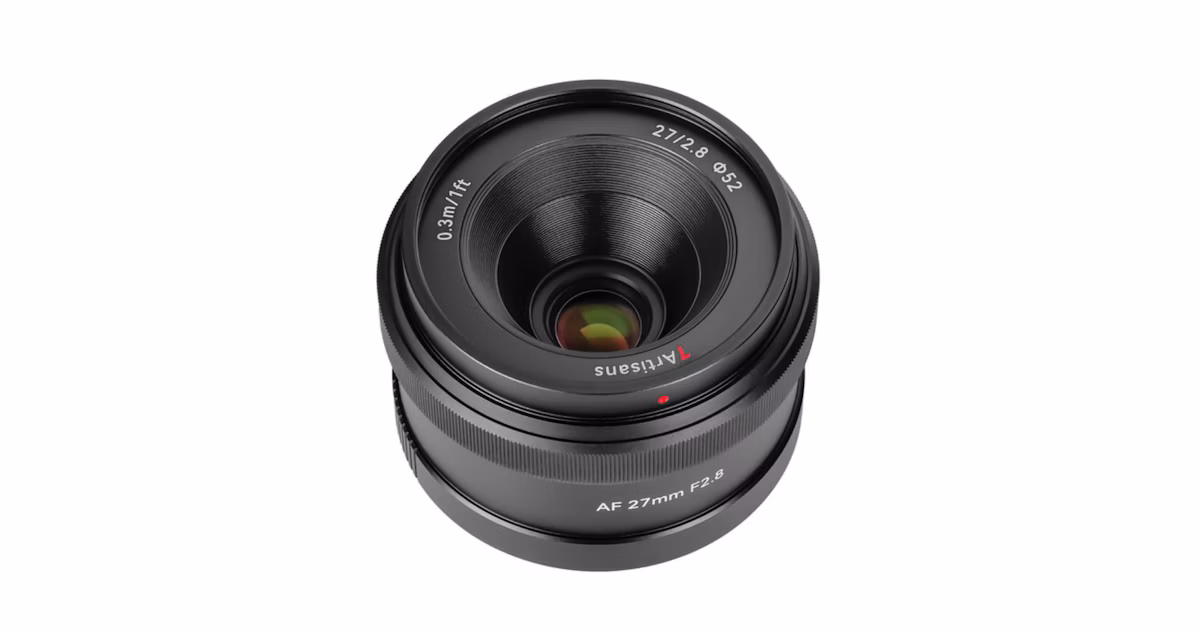 Nuovo lancio: 7Artisans 27mm F2.8 AF per Sony E-mount | Focus #