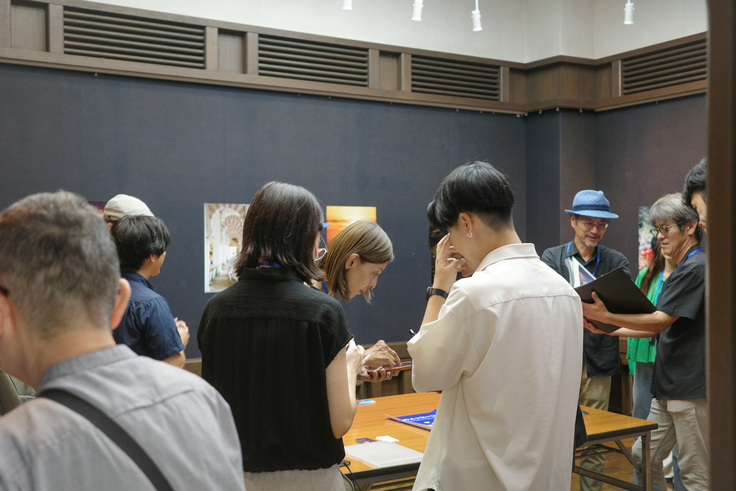 photo poster project (神戸) の様子