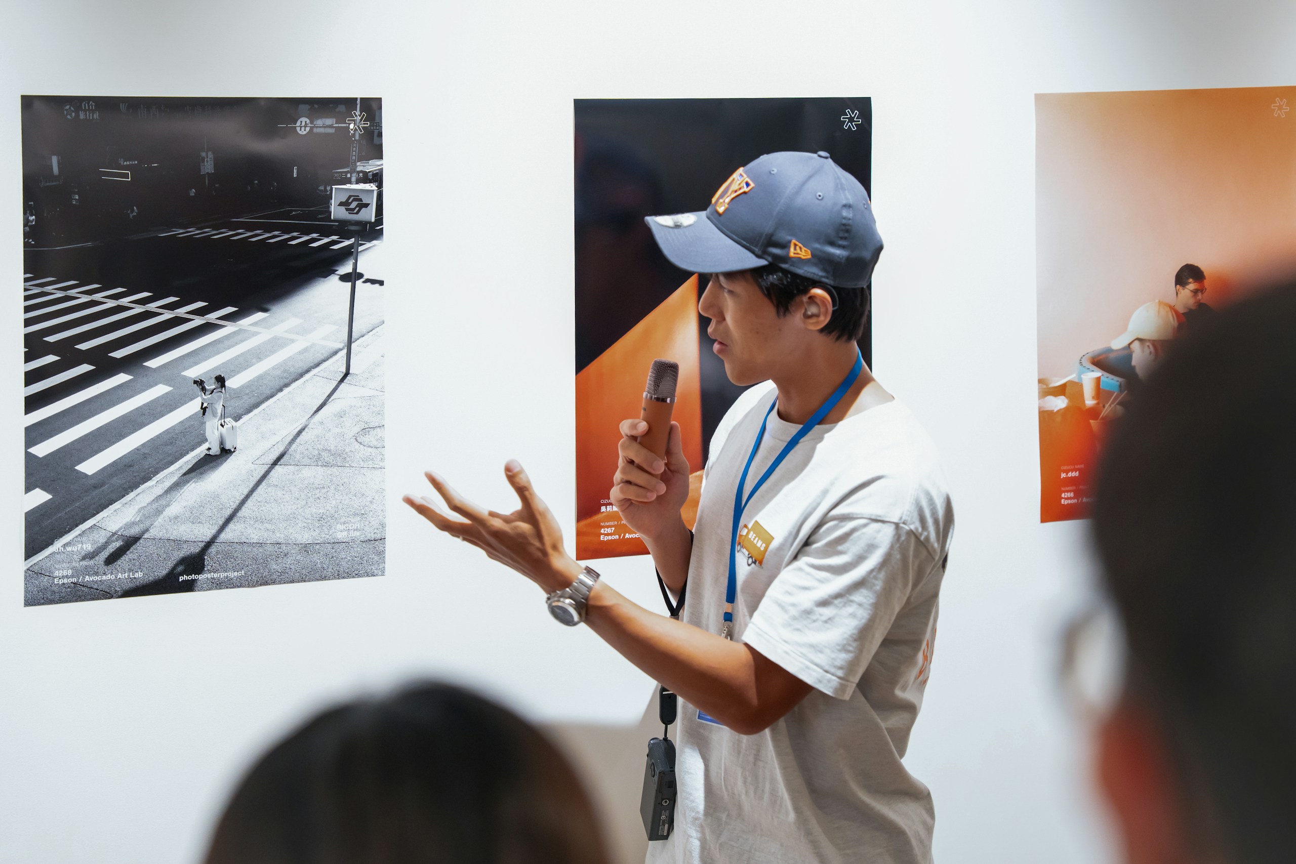 photo poster project (台北) の様子