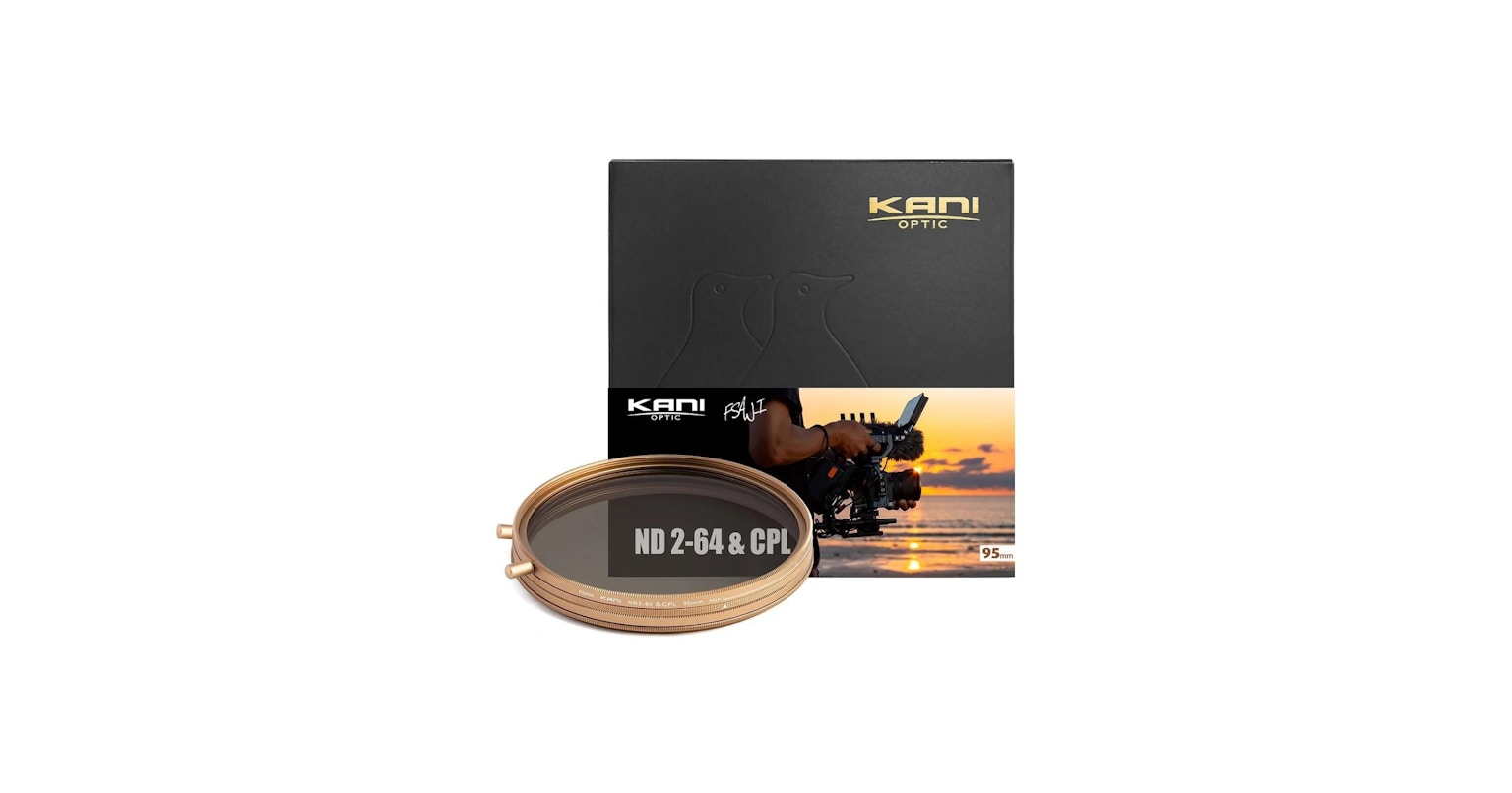 Ra mắt KANI FSAWI Model VND+CPL 95mm - Bộ lọc ND biến đổi và phân cực | Loca Universal Design
