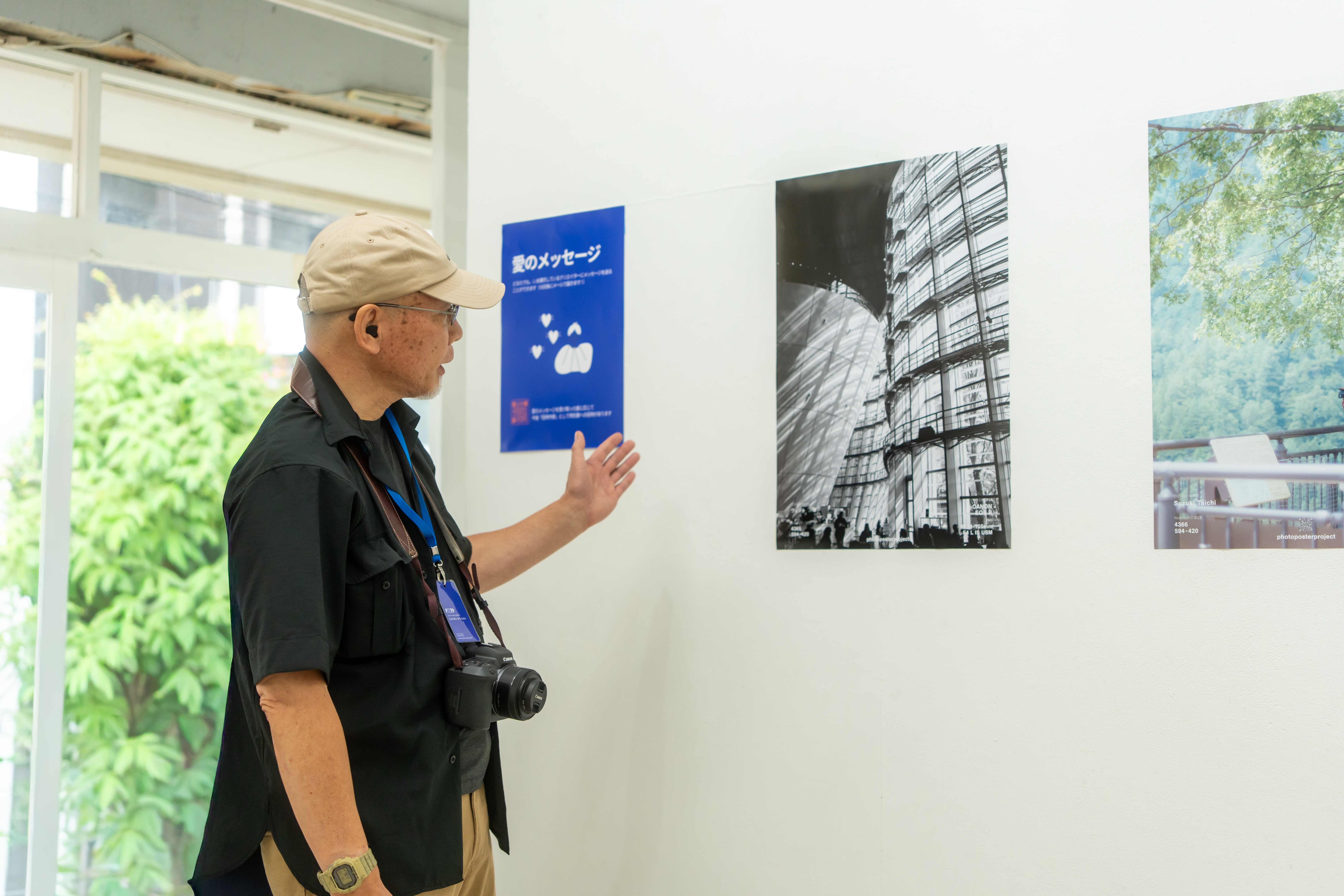 photo poster project (仙台) の様子